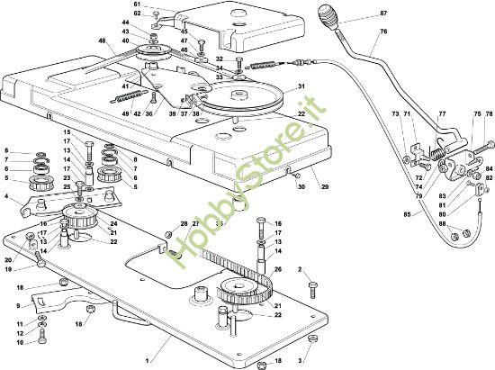 Picture of Piatto di taglio (1) EF 102C/13,5M Cat.2003 Trattorino