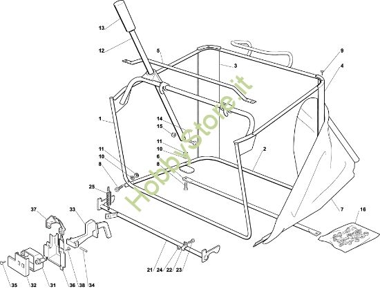Picture of Sacco EF 102C/13,5M Cat.2003 Trattorino