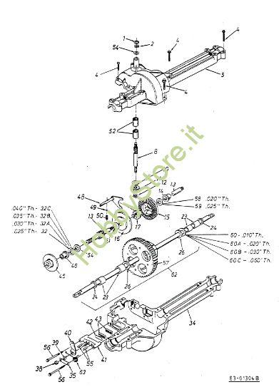 Picture of Assale posteriore FORMULA 96 M Trattorino