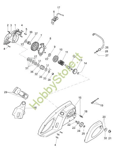 Picture of Ingranaggi EF 19 E Elettrosega
