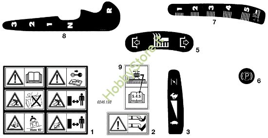 Picture of Etichette EF 63C/6,5M Cat.2004 Trattorino