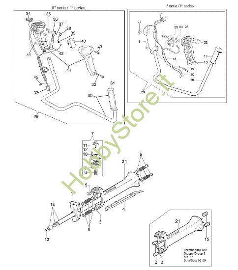 Picture of Trasmissione 8550 BOSS Decespugliatore