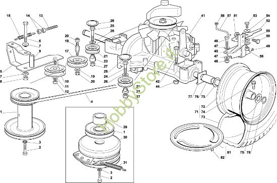 Picture of Trasmissione EF 102C/15,5H Cat.2004 Trattorino