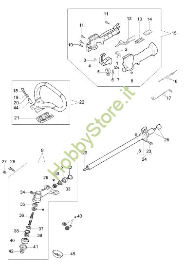 Picture of Trasmissione 8250 IC Ergo Decespugliatore