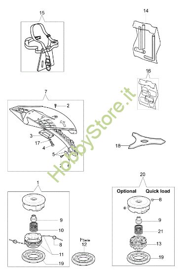 Picture of Accessori 8250 Ergo Decespugliatore