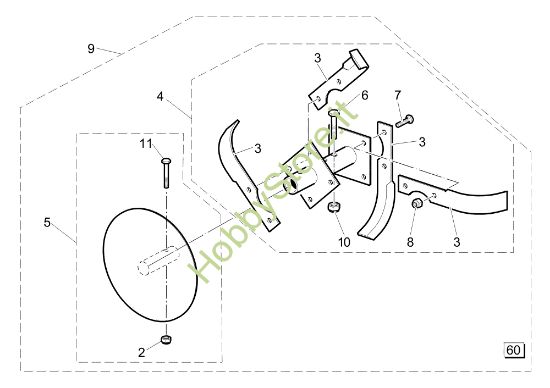 Picture of Fresa MZ 2060 (EN709) Motozappa