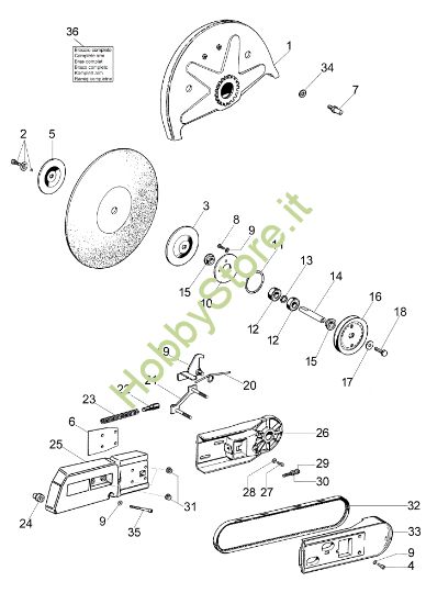 Picture of Braccio 16 TT 183 Troncatore