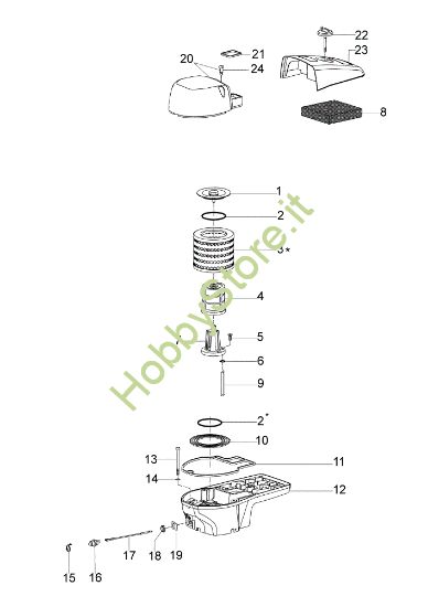 Picture of Filtro aria TT 163 Troncatore