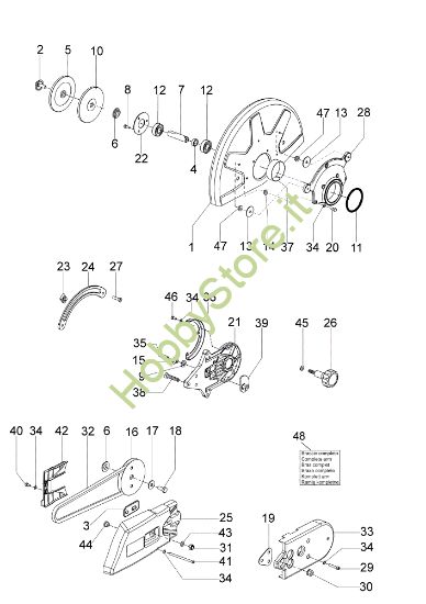 Picture of Braccio 14 TT 163 Troncatore