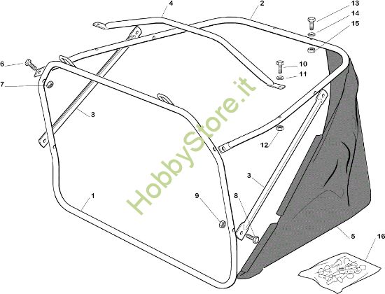 Picture of Sacco EF 63C/6,5M Cat.2005 Trattorino