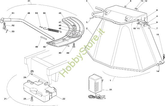 Picture of Accessori a richiesta EF 72C/12,5M Cat.2005 Trattorino