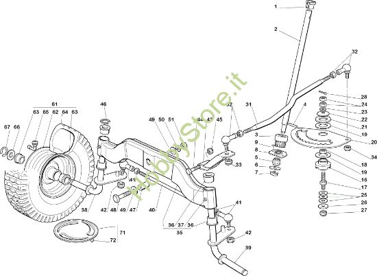 Picture of Sterzo EF 102C/20H Cat.2005 Trattorino