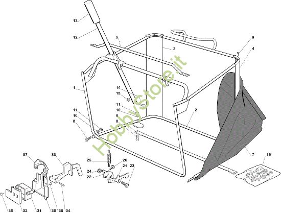 Picture of Sacco EF 102C/20H Cat.2005 Trattorino