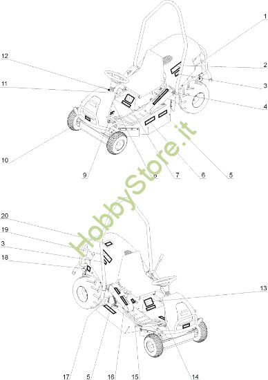 Picture of Etichette TUAREG 92 Cat.2005 Trattorino