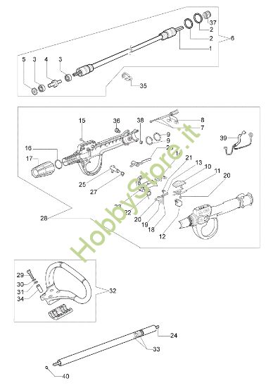 Picture of Trasmissione 8535 Ergo Decespugliatore