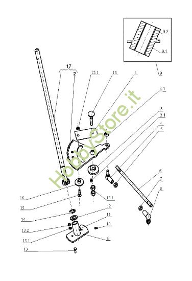Picture of Sterzo EF 104JH/20H Cat.2005 Trattorino