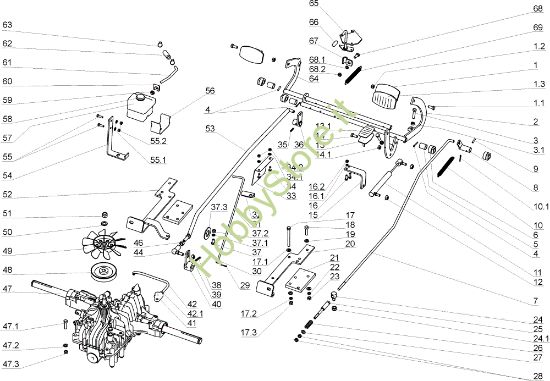 Picture of Trasmissione EF 124J/20H Cat.2005 Trattorino