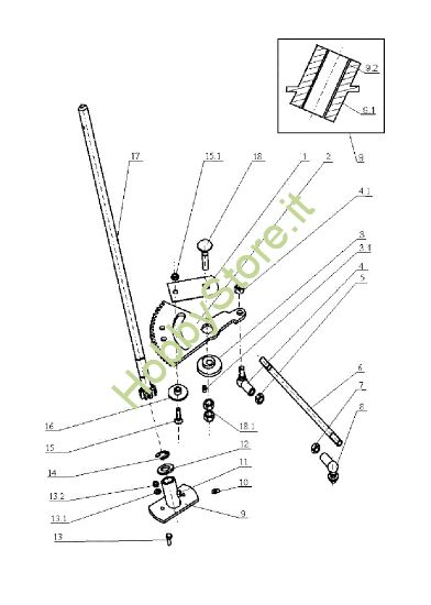 Picture of Sterzo EF 104J/18H Cat.2005 Trattorino
