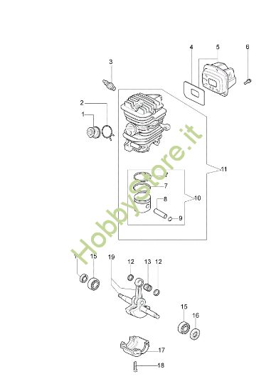 Picture of Motore 141 S Motosega