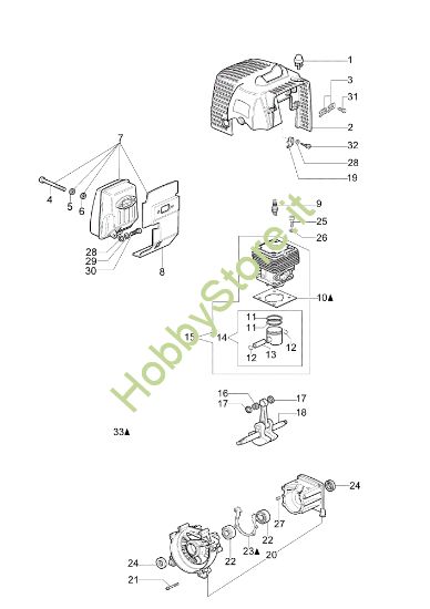Picture of Motore STARK 42 IC Decespugliatore