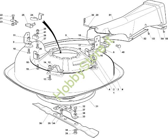 Picture of Piatto di taglio (2) EF 63C/6,5M Cat.2006 Trattorino