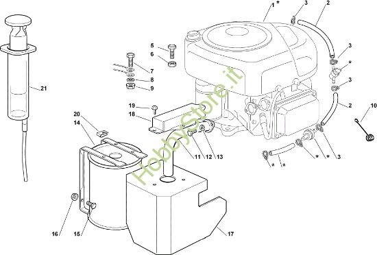 Picture of Motore EF 72C/12,5M Cat.2006 Trattorino