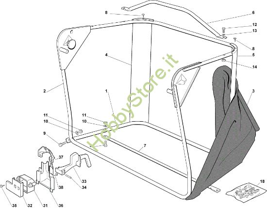 Picture of Sacco EF 72C/12,5M Cat.2006 Trattorino