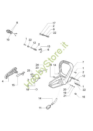 Picture of Impugnatura MT 4000 Motosega