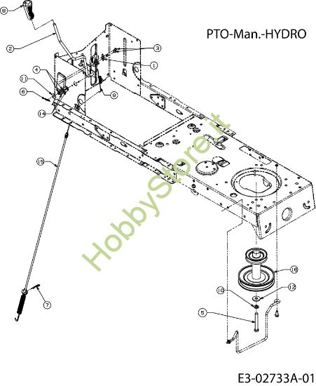 Picture of Leve FORMULA 108/15,5 H Cat.2006 Trattorino