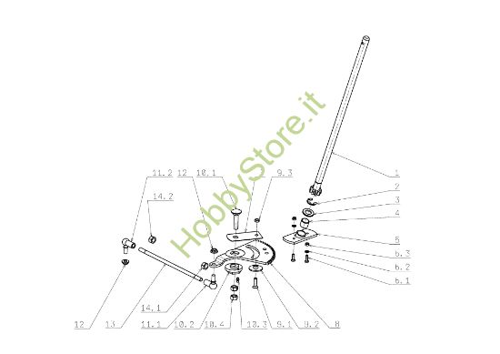Picture of Sterzo EF 124J/22H Cat.2006-2007 Trattorino
