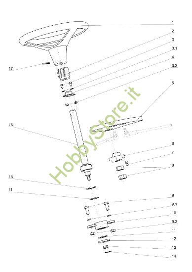 Picture of Sterzo TUAREG 92 Cat.2006-2007 Trattorino