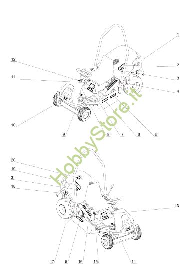 Picture of Etichette TUAREG 92 Cat.2006-2007 Trattorino