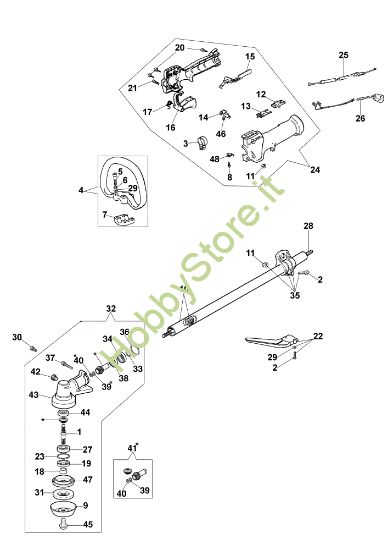 Picture of Trasmissione 8250 IC Decespugliatore