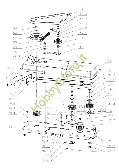 Picture of Piatto di taglio (2/2) EF 104J/15,5H Cat.2006-2007 Trattorino
