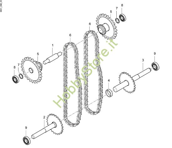 Picture of Catenaria MZ 2500 R (EN709) Motozappa