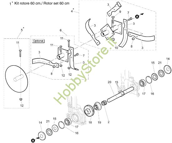 Picture of Fresa MZ 2000 Motozappa