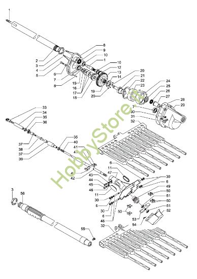 Picture of Trasmissione SO 2500 Scuotitore a pettine
