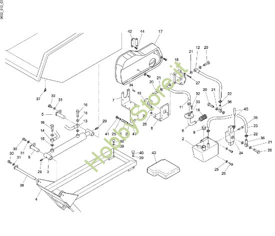 Picture of Impianto oleodinamico (Cassone dumper) TN 5000 HD (Export) Transporter