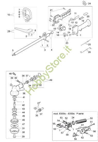 Picture of Trasmissione 8300 IC Decespugliatore