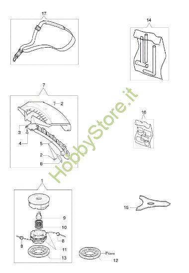 Picture of Accessori 8350 IC Decespugliatore