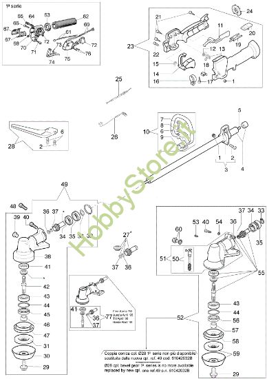 Picture of Trasmissione 8400 IC Decespugliatore
