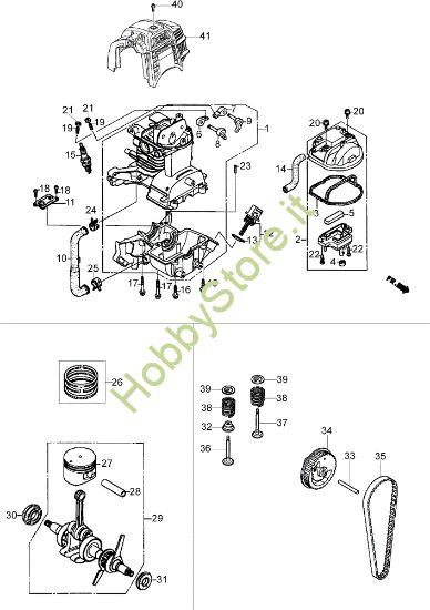 Picture of Motore DS 2600 4S Decespugliatore