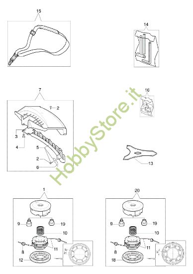 Picture of Accessori DS 3600 4S Decespugliatore