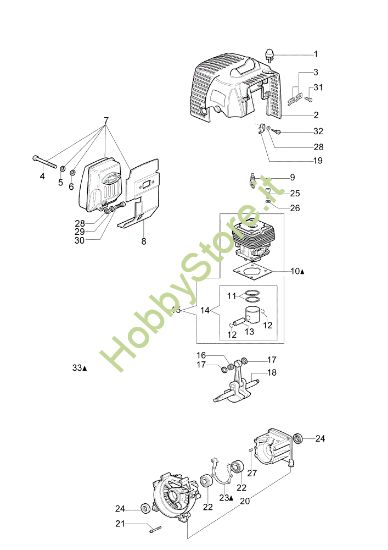 Picture of Motore STARK 37 Decespugliatore