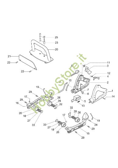Picture of Impugnatura TG 2750 XP Tagliasiepi
