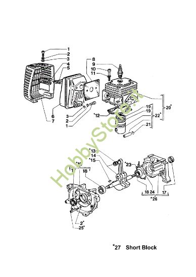 Picture of Motore 8510 IC Decespugliatore