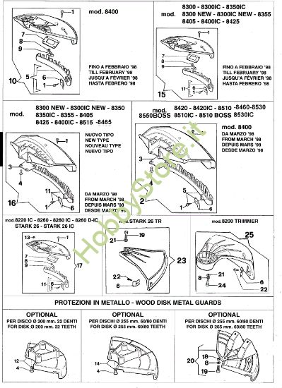Picture of Protezioni 8510 IC Decespugliatore