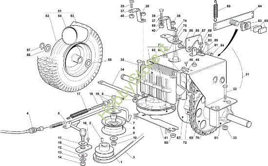 Picture of Trasmissione EF 63C/6,5M Cat.2007 Trattorino