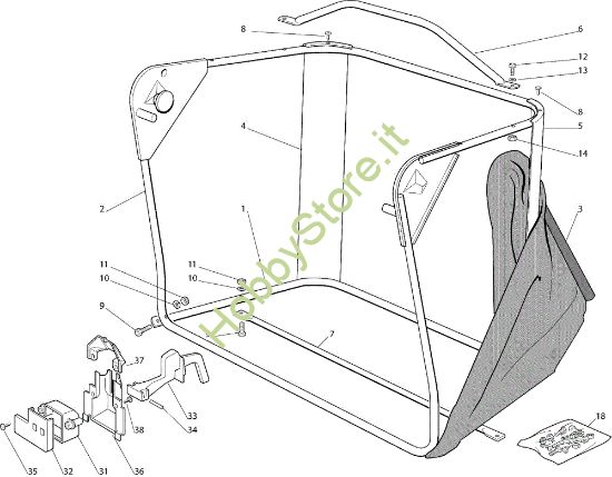 Picture of Sacco EF 72C/12,5M Cat.2007 Trattorino