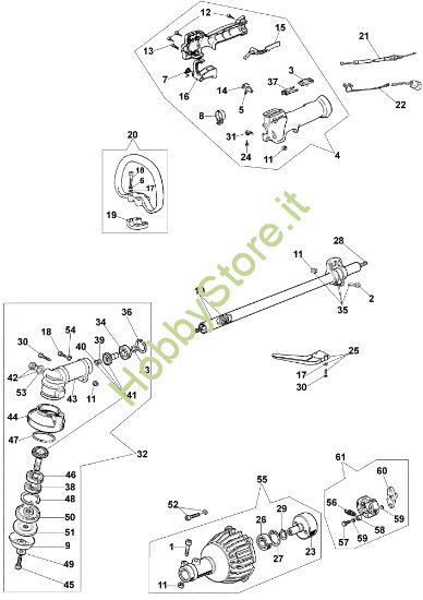 Picture of Trasmissione STARK 26 IC Decespugliatore